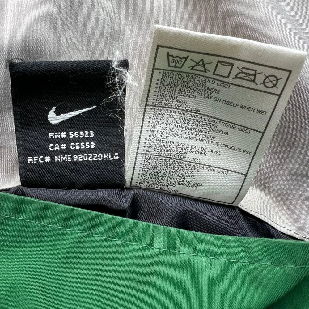 Vintage Y2K Nike Michigan State Spartans Jacket Reversible Puffer Coat Men Large
